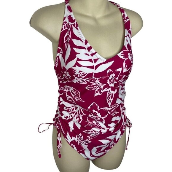 Kona Sol Side-Cinch Tropical Modern One Piece Small - Picture 9 of 9